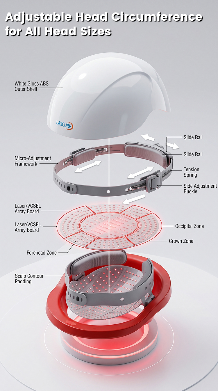 Lascure Laser Helmet 352 APP Control